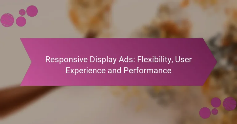 Responsive Display Ads: Flexibility, User Experience and Performance