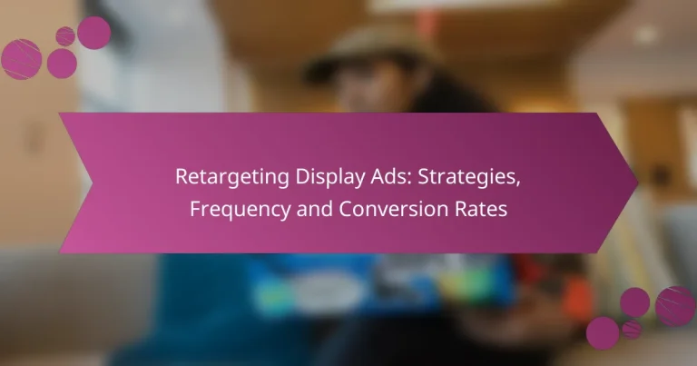 Retargeting Display Ads: Strategies, Frequency and Conversion Rates
